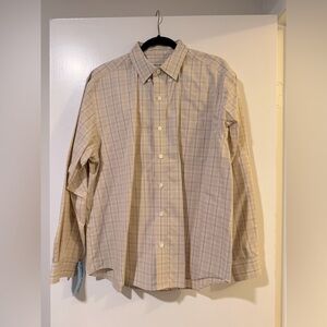 Eddie Bauer vintage button down plaid shirt size large